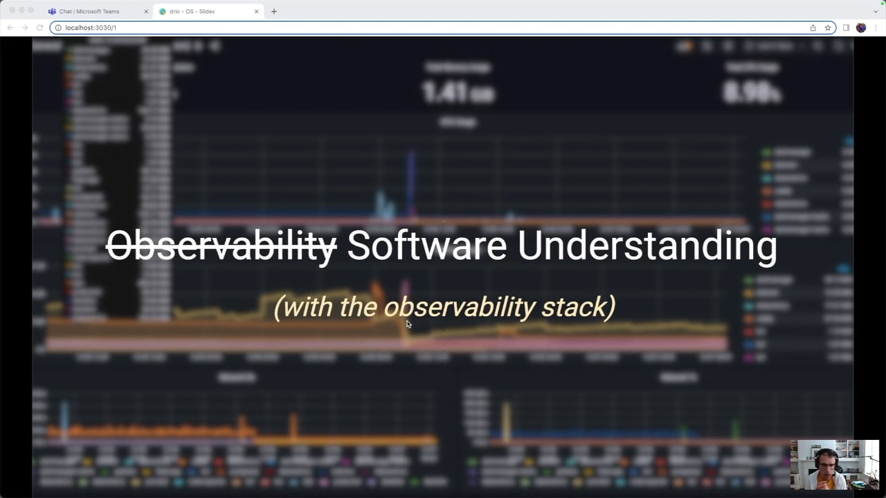 The observability stack